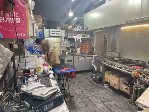 하왕십리동 기본 설비 잘 되어 있는 치킨점