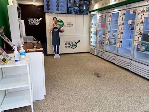 영천동 접근성이 편리한 1층 밀키트판매점