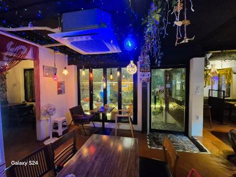 합법적인 태라스를 겸비한 일반음식점