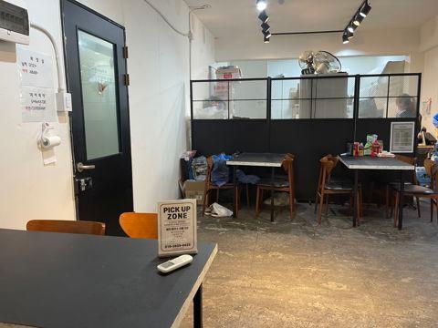 휘경동 인테리어 및 시설 깔끔한 배달음식점