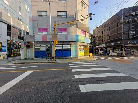 군자역 사거리 코너건물 뭘해도 잘될자리