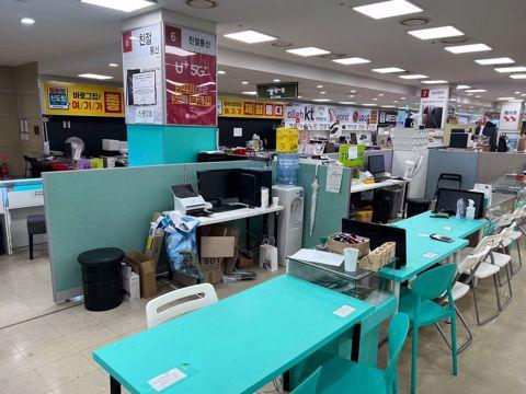 유동인구 많은 구로동 신도림테크노마트 내 상가