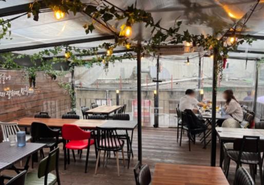 도화동 번화가 느낌좋은 와인바