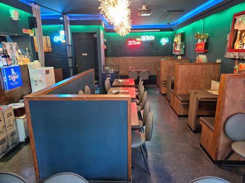 중계동 번화가에 위치한 호프집