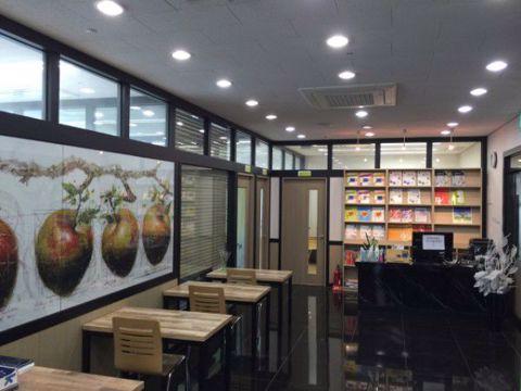 부산 해운대 마린 고급주택 내 입지한 학원