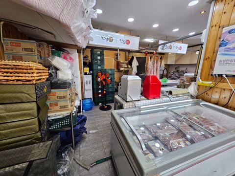 역세권 상권, 우장산역 1분거리 1층 정육점