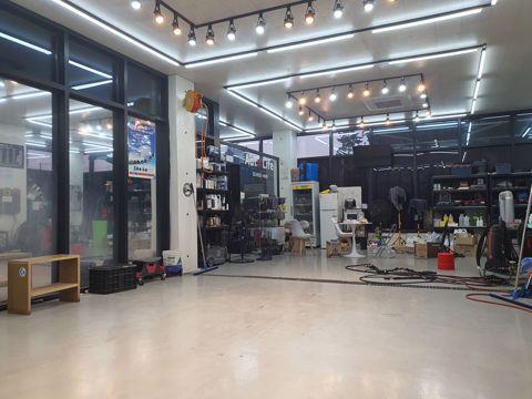 감일동 주거지역, 모든 시설 집기 양도하는 스팀세차장