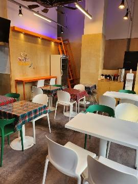 강남 선릉역 인테리어 깔끔한 먹자골목1층 샐러드가게