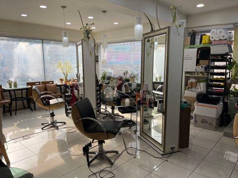 명일동 유동인구 많은 거리 헤어샵