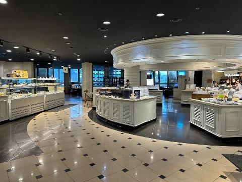 애슐리 퀸즈 강변점 자리 하늘공원뷰, 통창뷰, 식당가