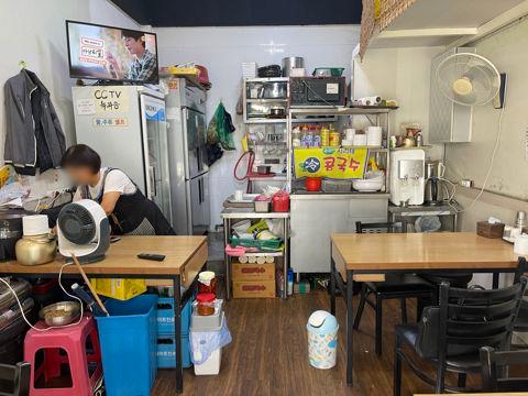 면목동 대로변, 다양하게 이용 가능한 실내포차