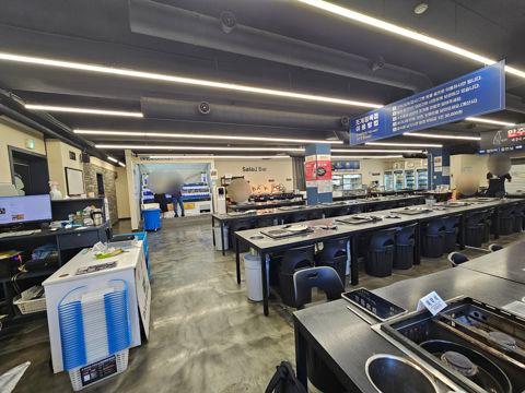 유동인구 많은 잠실동 신천먹자골목 상권 2층 음식점