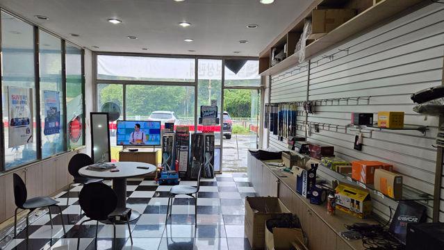 대로변 1층 위치 좋은 하동 자동차용품샵