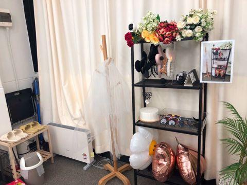 상가 밀집 지역, 천호동 셀프 사진관